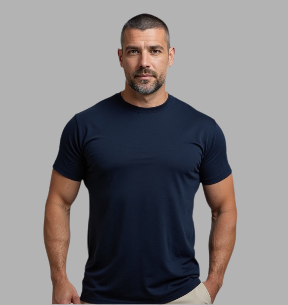 T-shirt compression